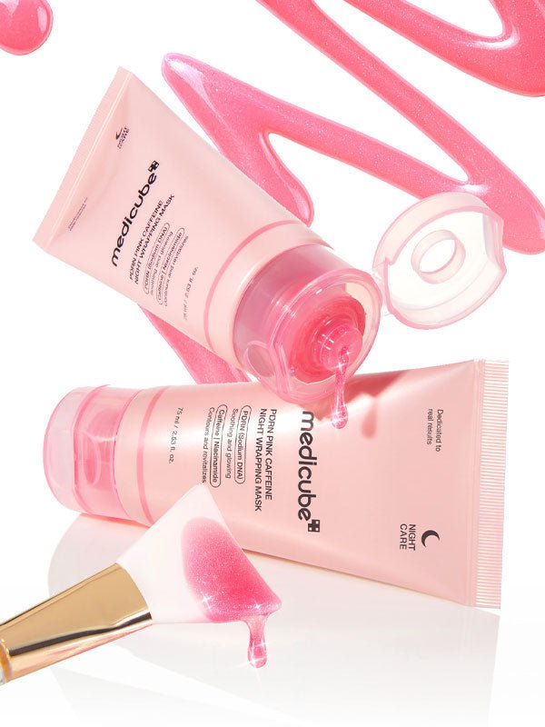 medicube PDRN Pink Caffeine Night Wrapping Mask 75ml | Lakinza K - beauty Canada