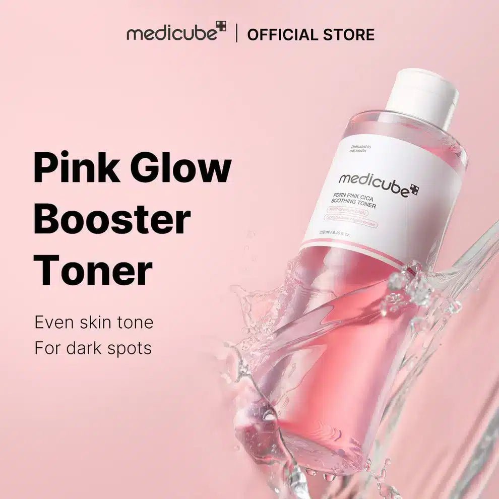 Medicube PDRN Pink Cica Soothing Toner 250ml Lakinza K-beauty