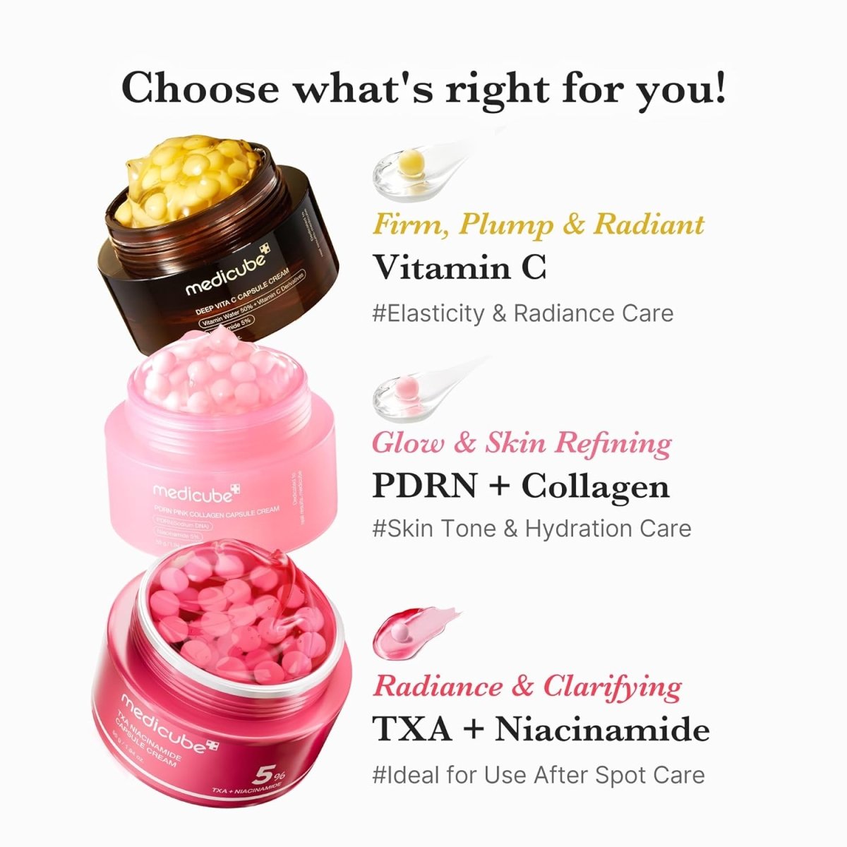 Medicube PDRN Pink Collagen Capsule Cream 55g Lakinza K-beauty