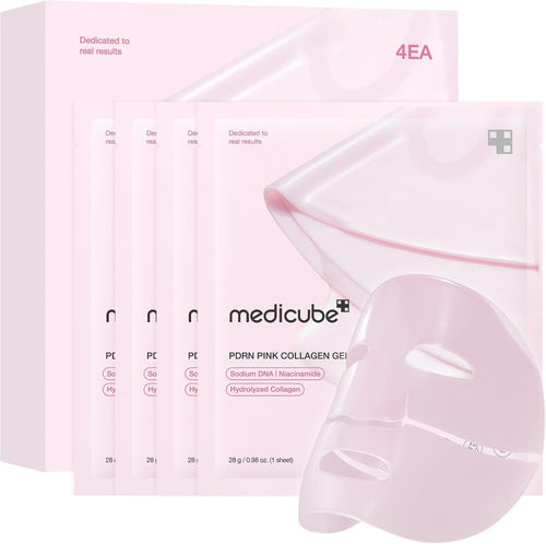 Medicube PDRN Pink Collagen Gel Mask 28g - 4 Masks | Lakinza K-beauty Canada