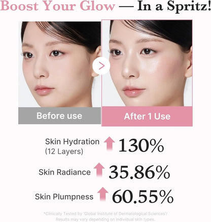 medicube PDRN Pink Collagen Glow Jelly Mist Serum 100ml | Lakinza K - beauty Canada