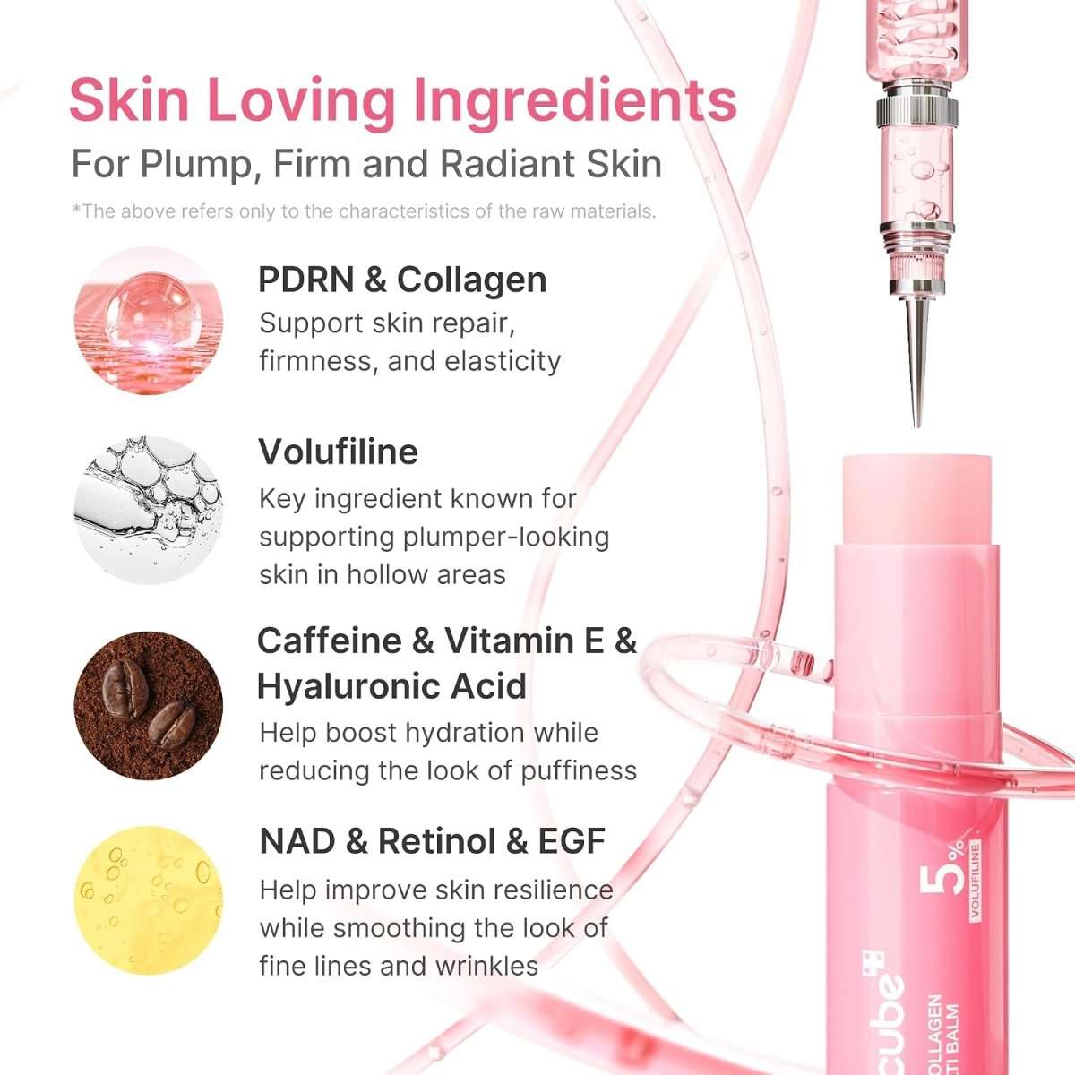 Medicube PDRN Pink Collagen Volume Multi Balm 10g Lakinza K-beauty