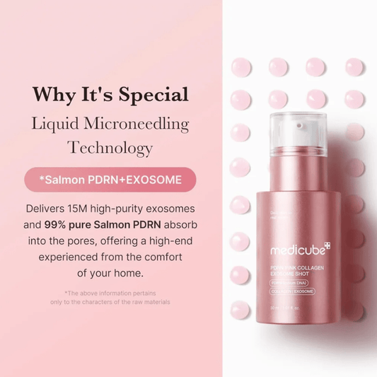 medicube PDRN Pink Exosome Shot Serum 7500 30ml | Lakinza K - beauty Canada