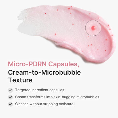 Medicube PDRN Pink Glutathione Capsule Cleansing Foam 120g | Lakinza K - beauty Canada