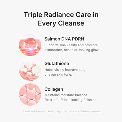 Medicube PDRN Pink Glutathione Capsule Cleansing Foam 120g | Lakinza K - beauty Canada