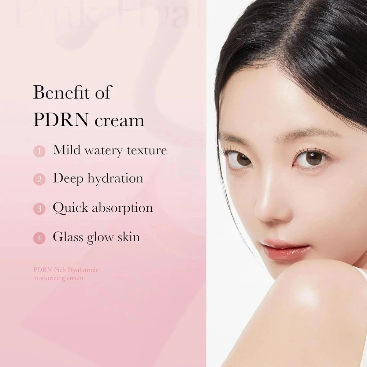 Medicube PDRN Pink Hyaluronic Moisturizing Cream 50ml Lakinza K-beauty