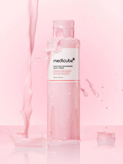 medicube PDRN Pink Niacinamide Milky Toner 150ml | Lakinza K - beauty Canada