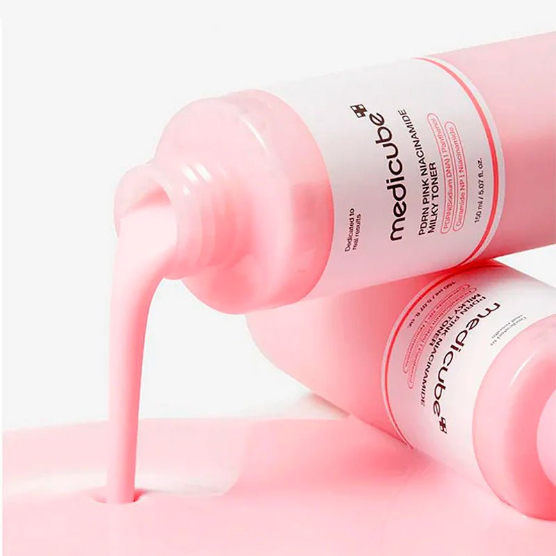 medicube PDRN Pink Niacinamide Milky Toner 150ml | Lakinza K - beauty Canada