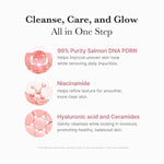 Medicube PDRN Pink Niacinamide Whip Cleanser 120g Lakinza K-beauty