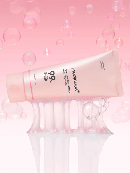 medicube PDRN Pink Niacinamide Whip Cleanser 120g | Lakinza K - beauty Canada