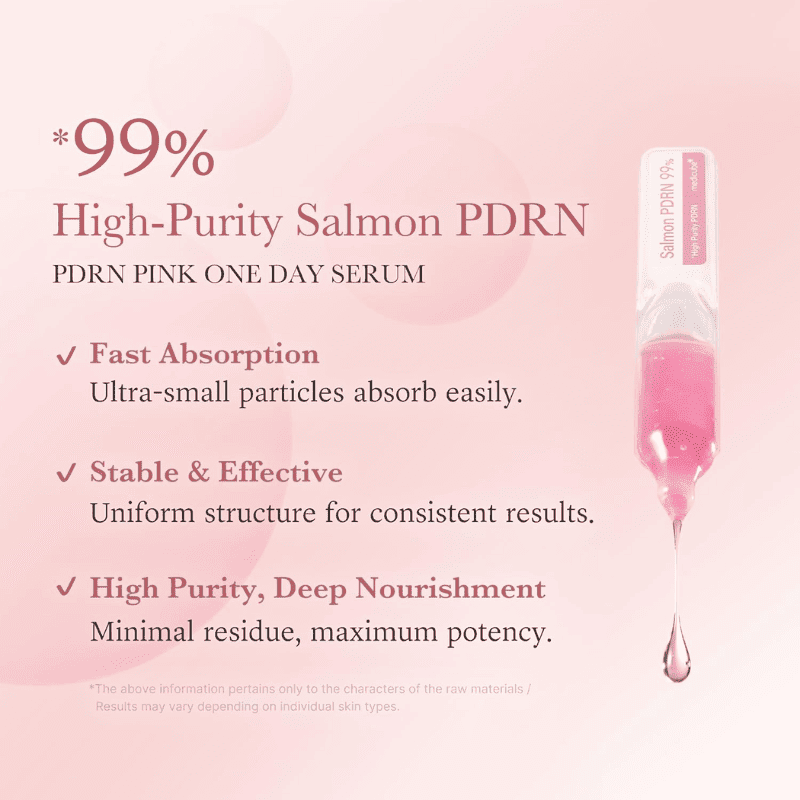 Medicube PDRN Pink One Day Serum Set 1.5mlx10 Lakinza K-beauty