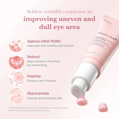 Medicube PDRN Pink Peptide Eye Serum 30ml | Lakinza K - beauty Canada