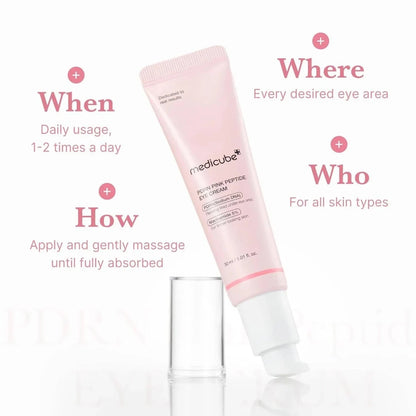 Medicube PDRN Pink Peptide Eye Serum 30ml | Lakinza K - beauty Canada