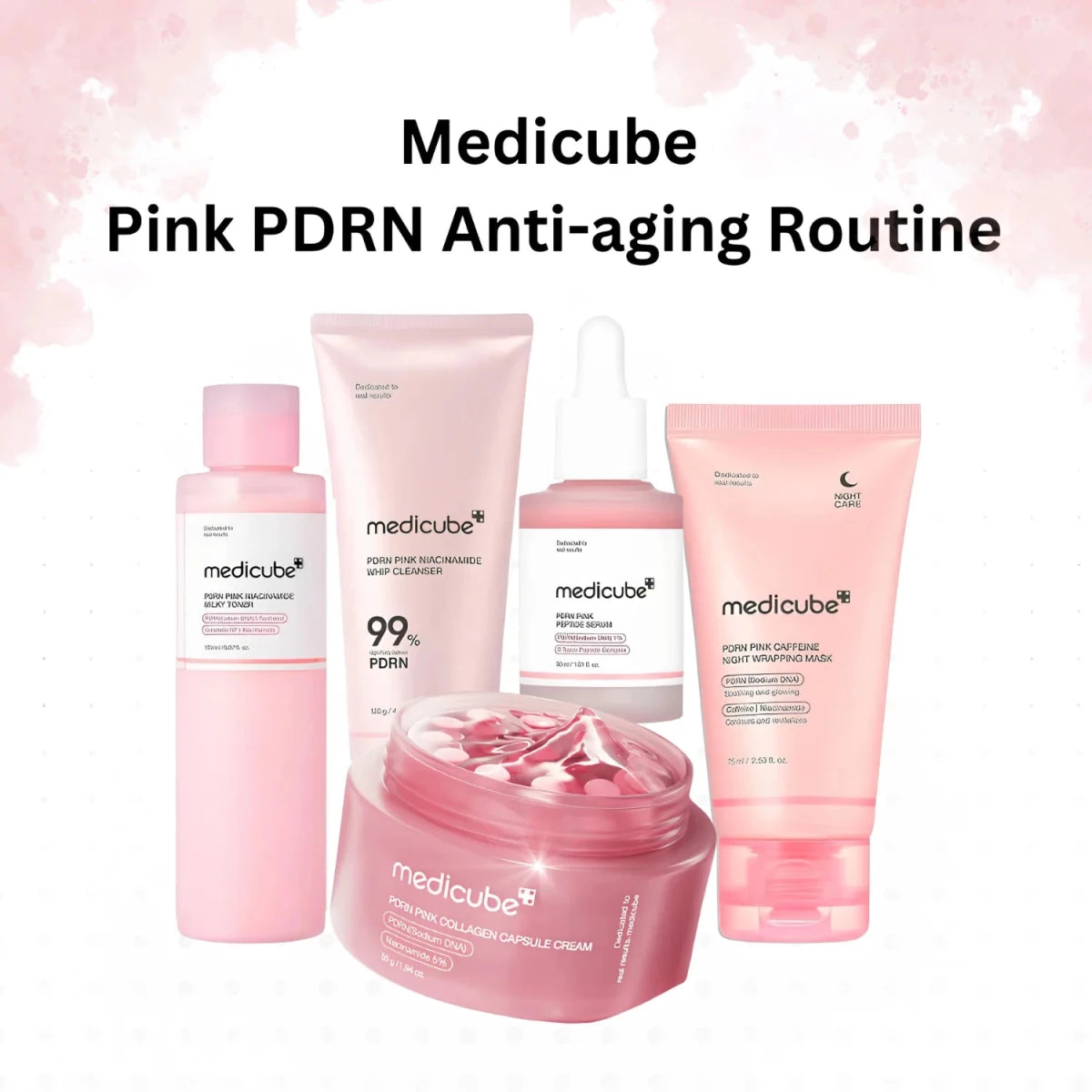 Medicube Pink PDRN Anti-aging Routine Lakinza K-beauty