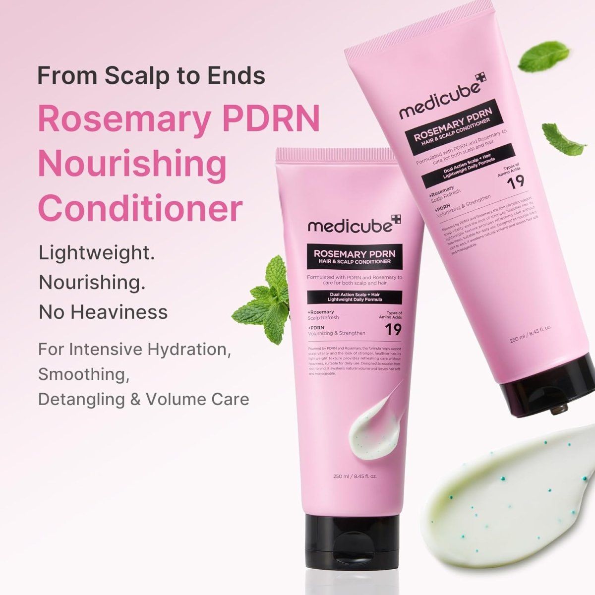 Medicube Rosemary PDRN Hair & Scalp Conditioner 250ml Lakinza K-beauty