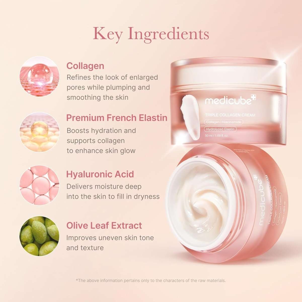 Medicube Triple Collagen Cream 50ml Lakinza K-beauty