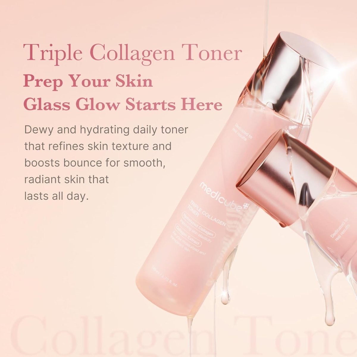 Medicube Triple Collagen Toner 140ml Lakinza K-beauty