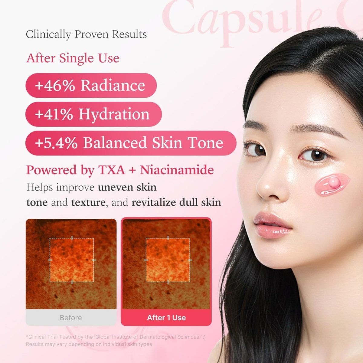 Medicube TXA Niacinamide Capsule Cream 55g Lakinza K-beauty