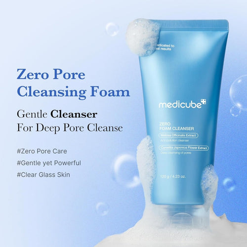 Medicube Zero Foam Cleanser 120g | Lakinza K - beauty Canada