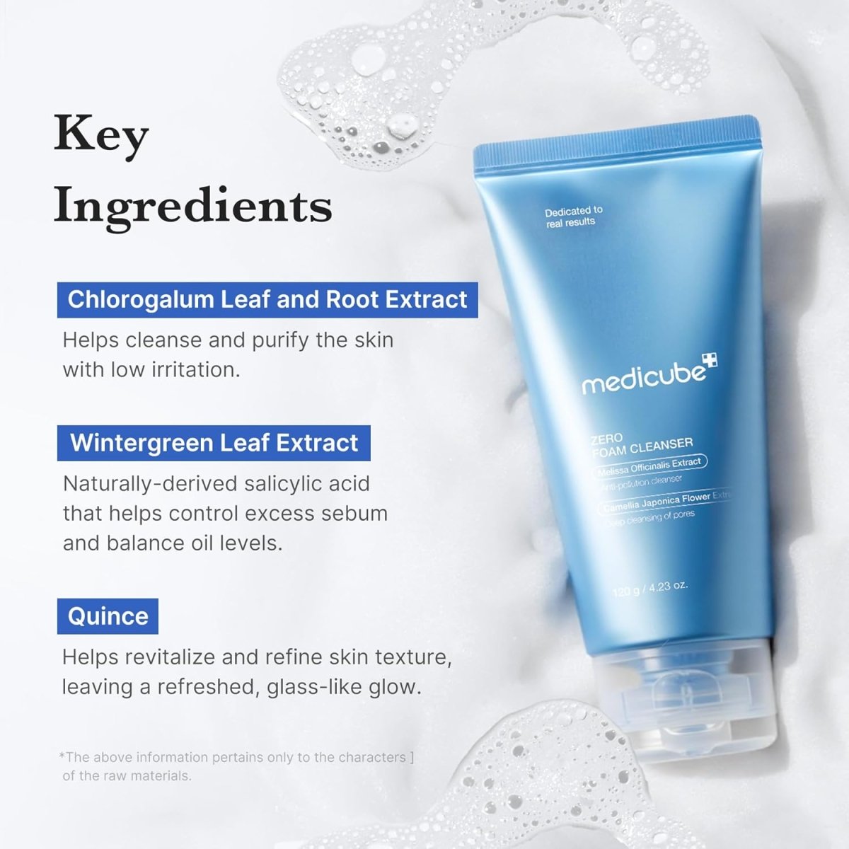 Medicube Zero Foam Cleanser 120g | Lakinza K - beauty Canada