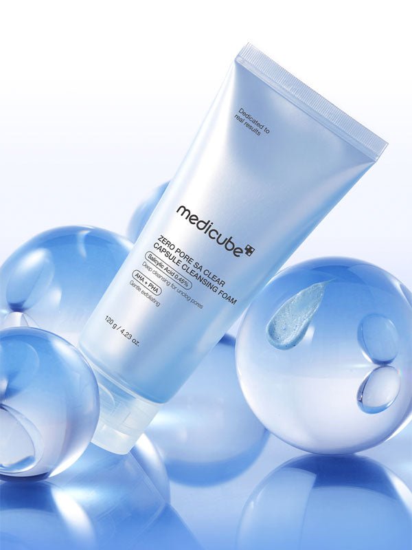 medicube Zero Pore Clearing Capsule Cleansing Foam 120g | Lakinza K - beauty Canada