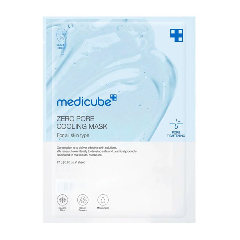 medicube Zero Pore Cooling Mask 27g Lakinza K-beauty