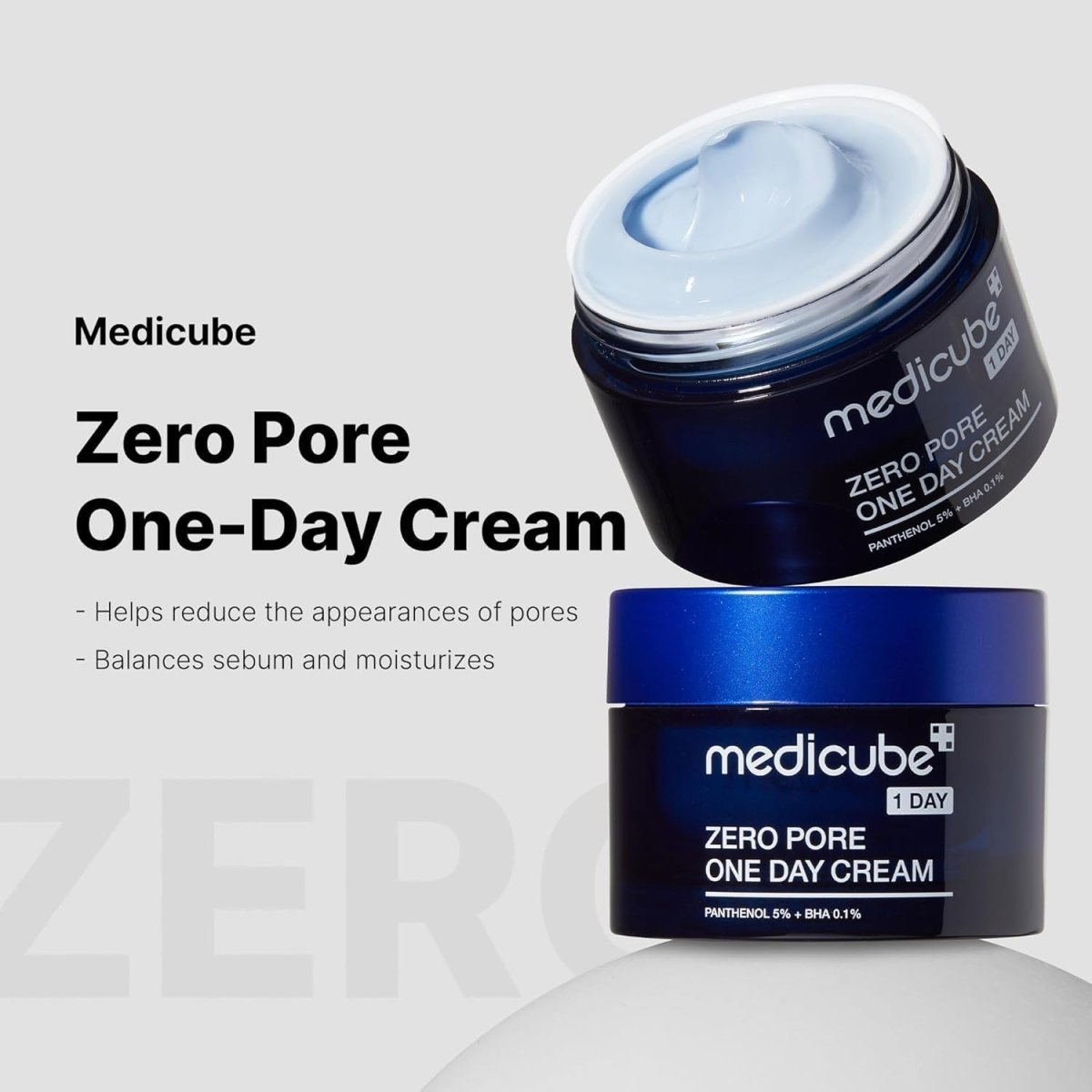 Medicube Zero Pore One Day Cream 50ml | Lakinza K - beauty Canada