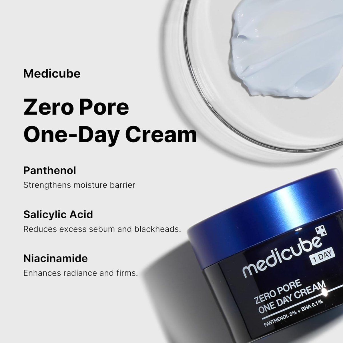Medicube Zero Pore One Day Cream 50ml | Lakinza K - beauty Canada