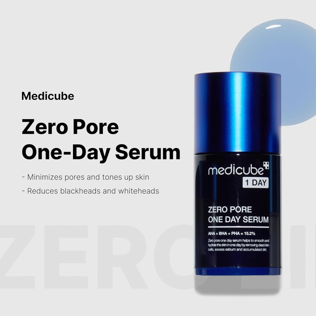 Medicube Zero Pore One Day Serum 30ml Lakinza K-beauty