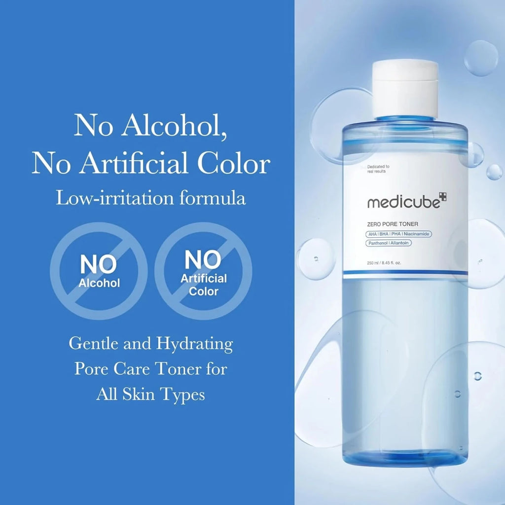 Medicube Zero Pore Toner 250ml | Lakinza K - beauty Canada