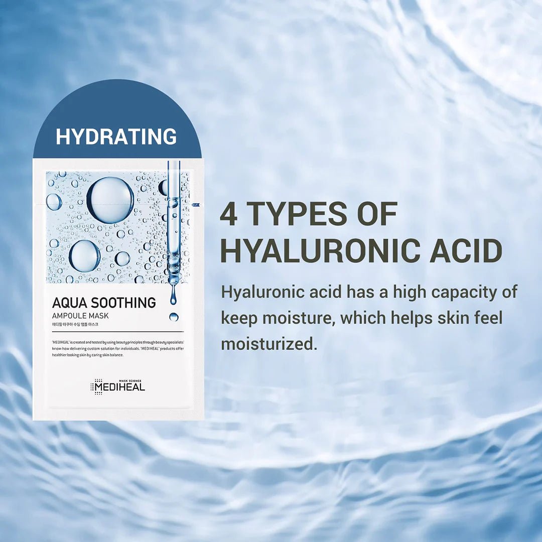 Mediheal Aqua Soothing Ampoule Mask 25ml | Lakinza K - beauty Canada