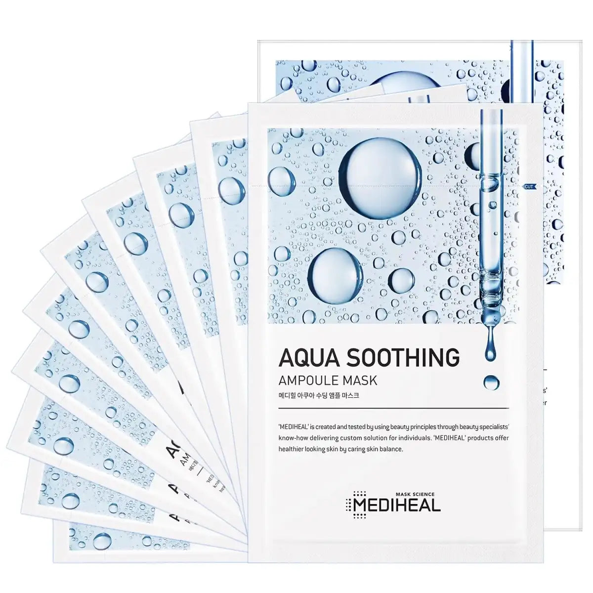 Mediheal Aqua Soothing Ampoule Mask 25ml Lakinza K-beauty