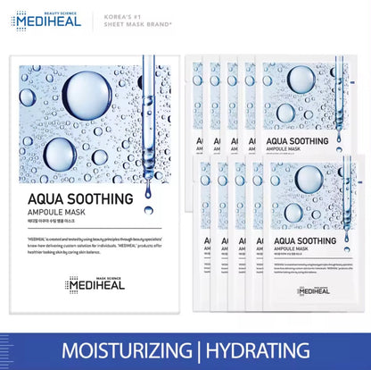 Mediheal Aqua Soothing Ampoule Mask 25ml | Lakinza K - beauty Canada
