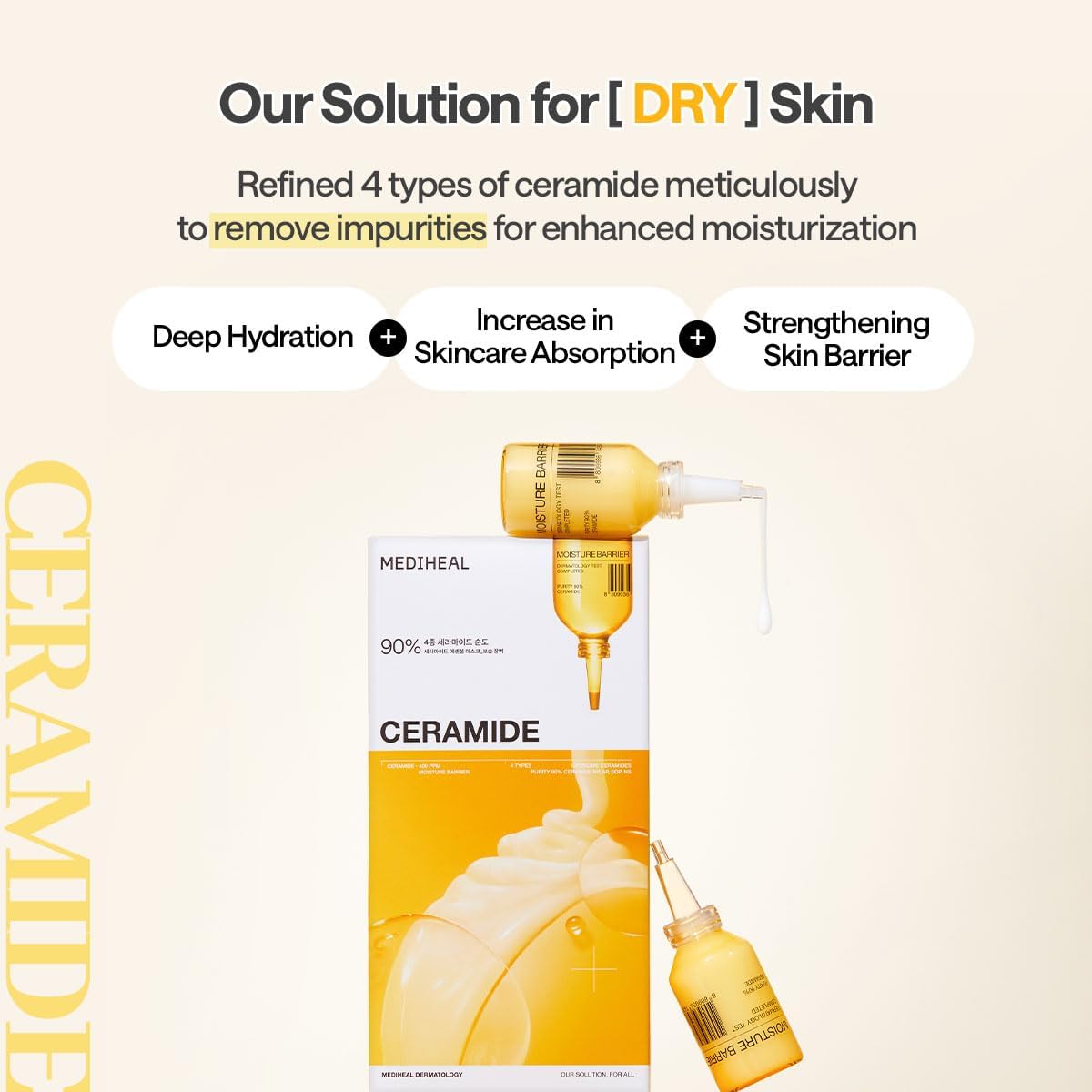 Mediheal Ceramide Essential Mask_Moisture Barrier 24ml Lakinza K-beauty