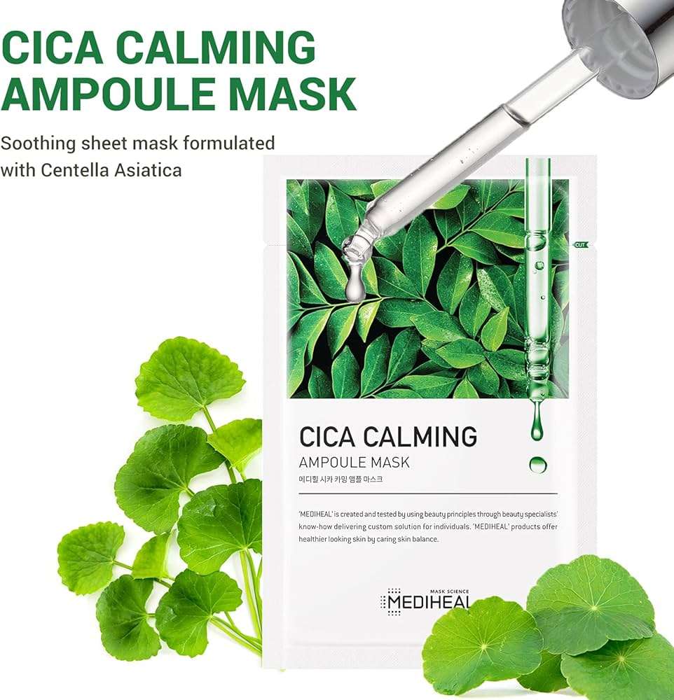 Mediheal Cica Calming Ampoule Mask 25ml Lakinza K-beauty