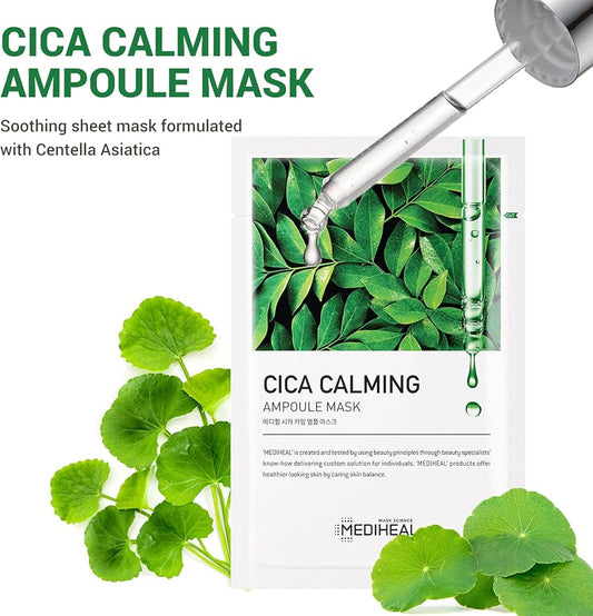Mediheal Cica Calming Ampoule Mask 25ml | Lakinza K - beauty Canada