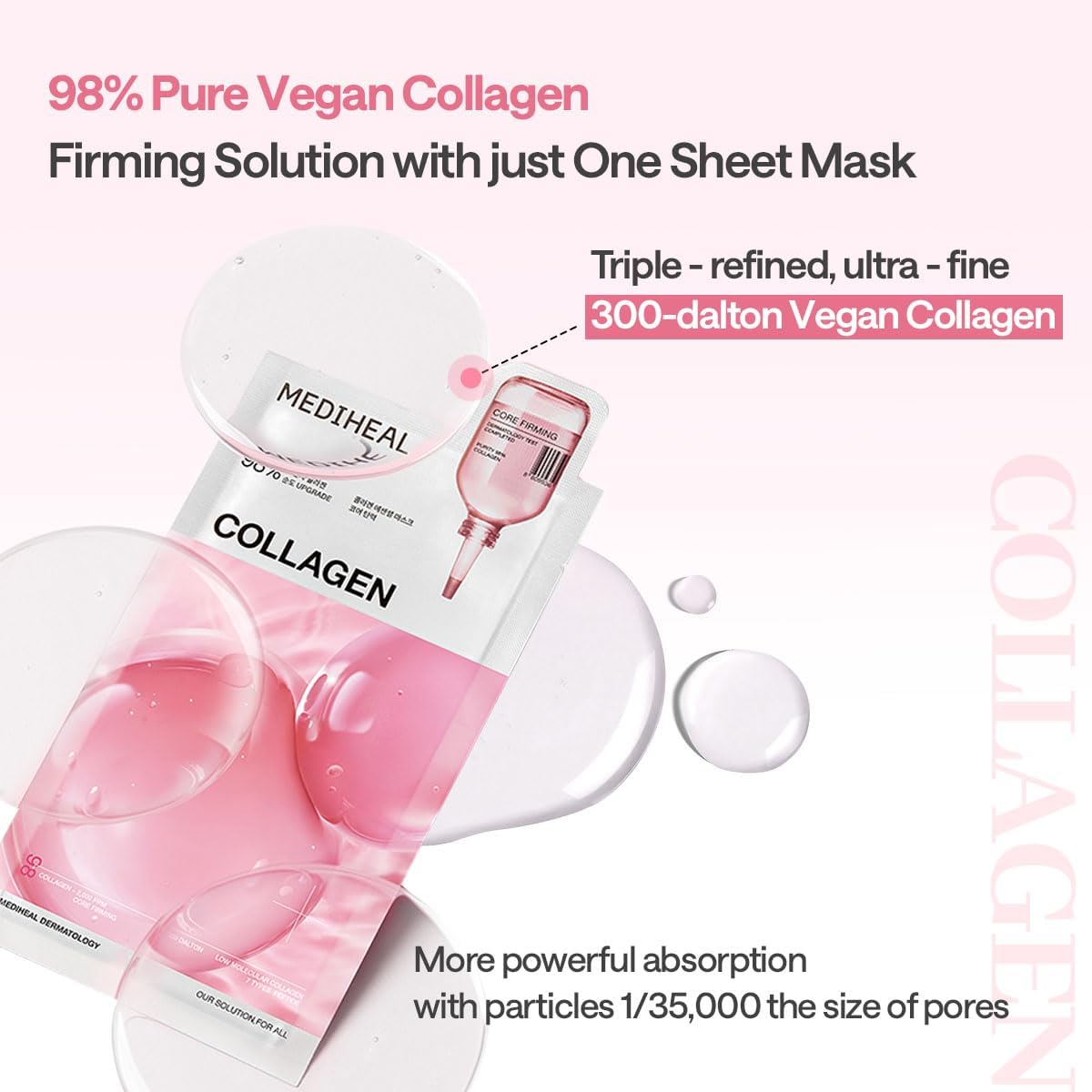 Mediheal Collagen Essential Mask_Core Firming 24ml | Lakinza K - beauty Canada
