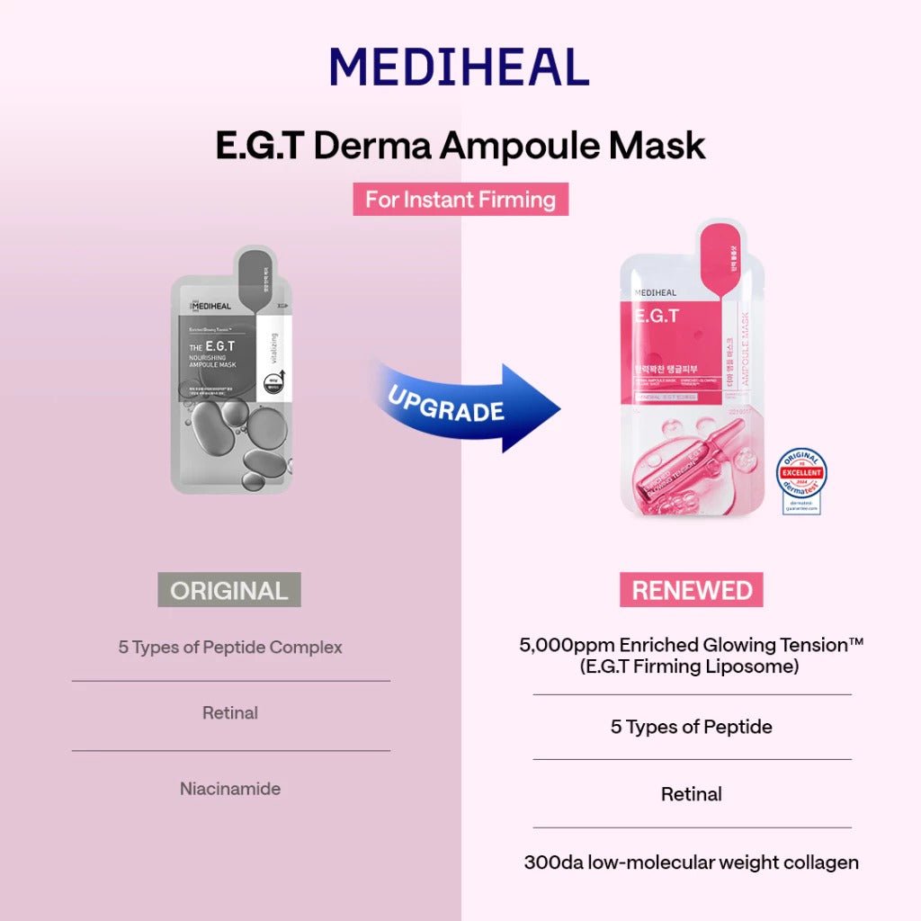 Mediheal Derma Ampoule Mask E.G.T 26ml | Lakinza K - beauty Canada