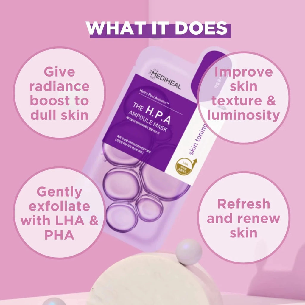 Mediheal Derma Ampoule Mask H.P.A 26ml | Lakinza K - beauty Canada