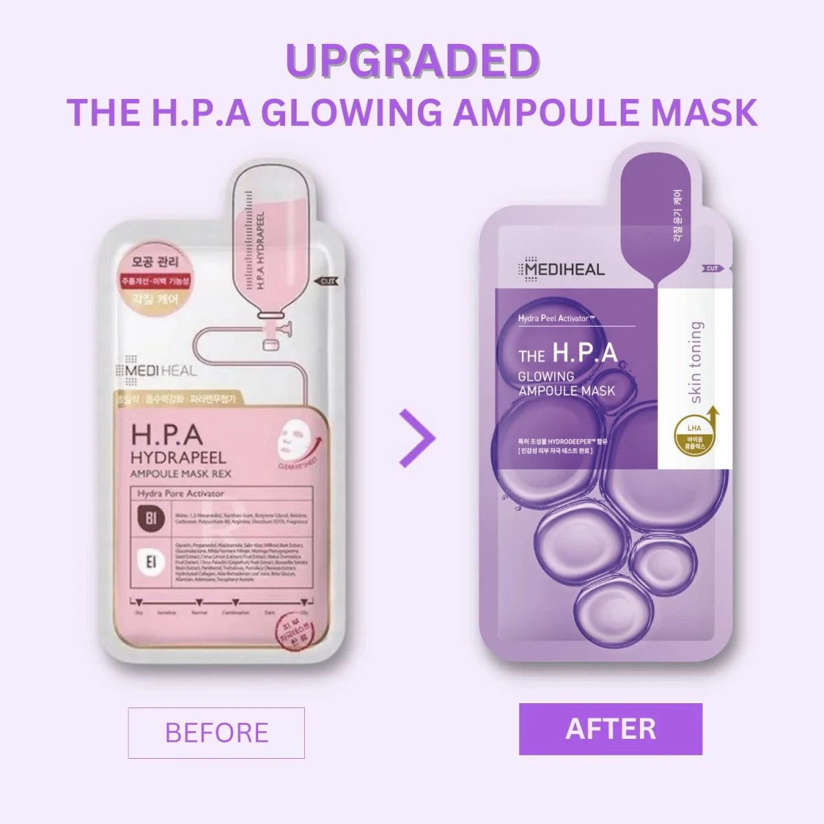 Mediheal Derma Ampoule Mask H.P.A 26ml Lakinza K-beauty