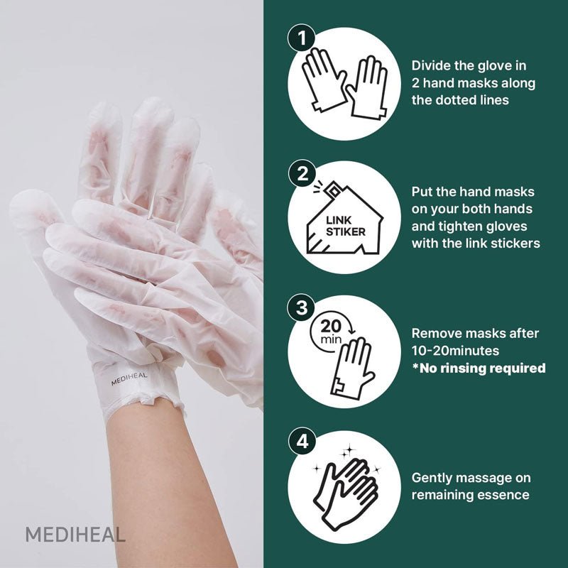 Mediheal Derma Layer Hand Mask 18ml Lakinza K-beauty
