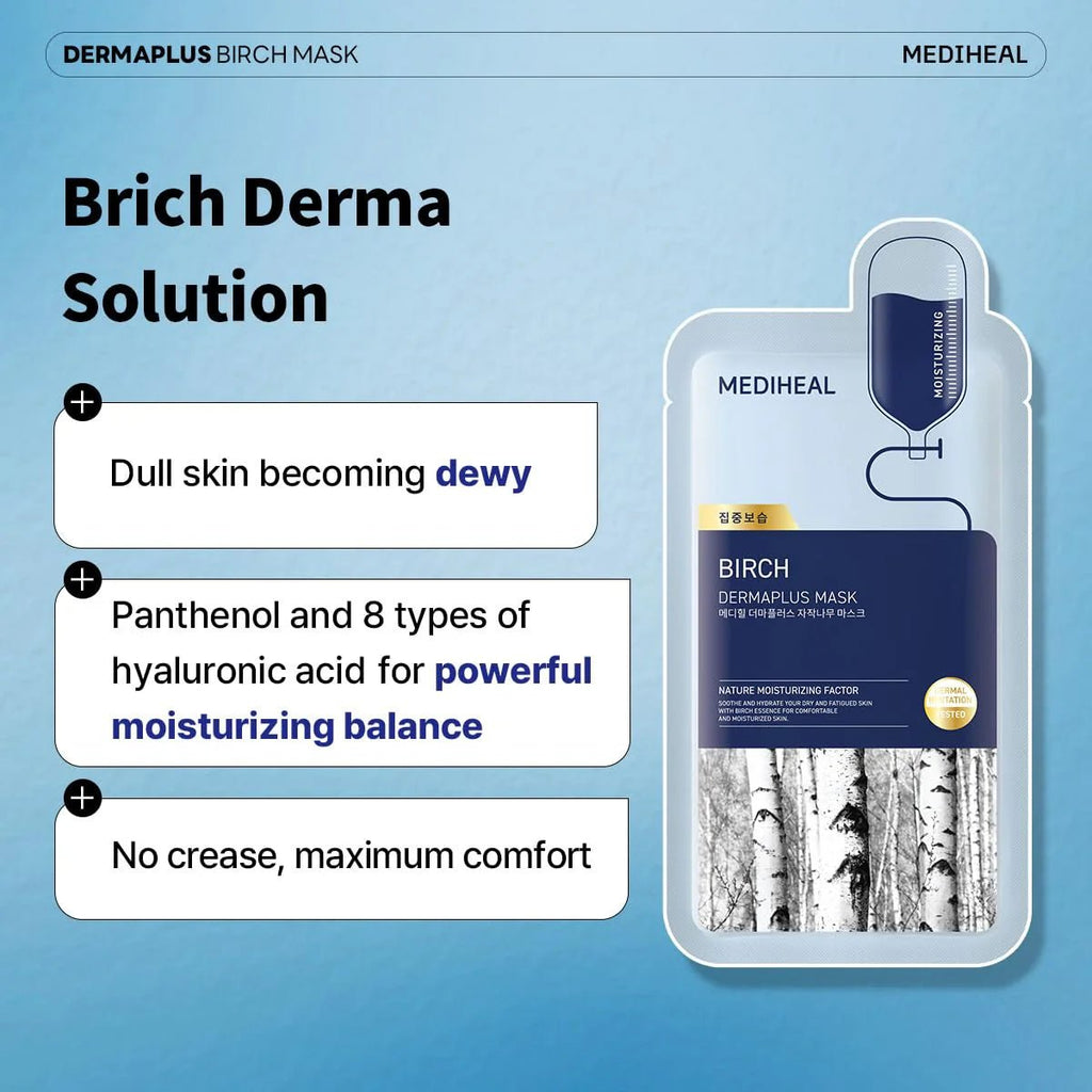 Mediheal Dermaplus Birch Mask 22ml | Lakinza K - beauty Canada