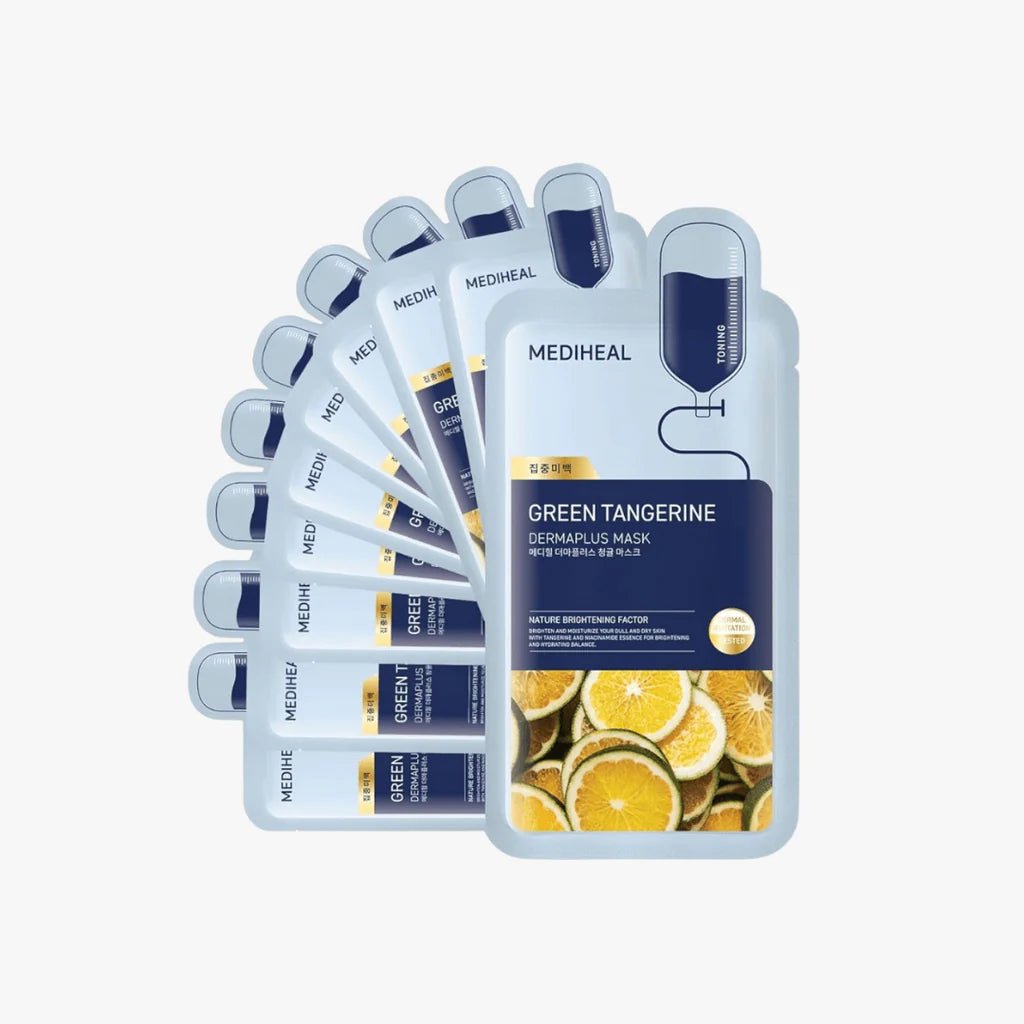 Mediheal Dermaplus Green Tangerine Mask 22ml Lakinza K-beauty