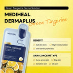 Mediheal Dermaplus Green Tangerine Mask 22ml | Lakinza K - beauty Canada