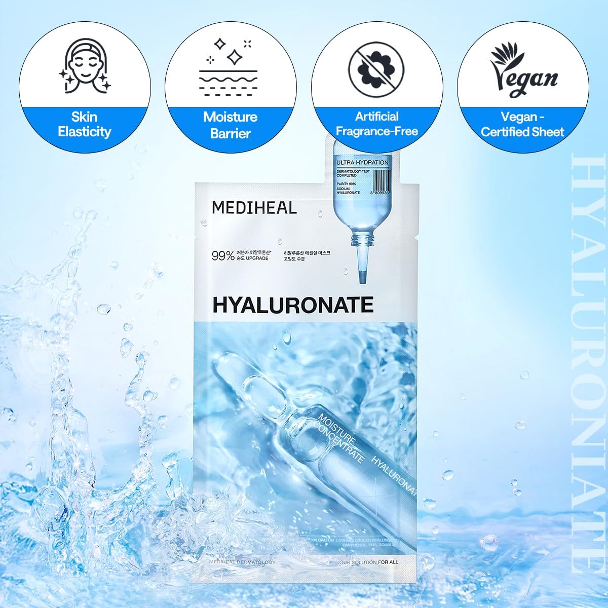 Mediheal Hyaluronate Watermide Essential Mask 24ml Lakinza K-beauty