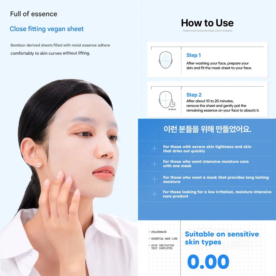 Mediheal Hyaluronate Watermide Essential Mask 24ml | Lakinza K - beauty Canada
