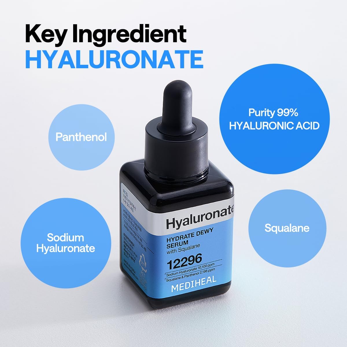 Mediheal Low Molecular Hyaluronate Hydrate Dewy Serum 40ml | Lakinza K - beauty Canada