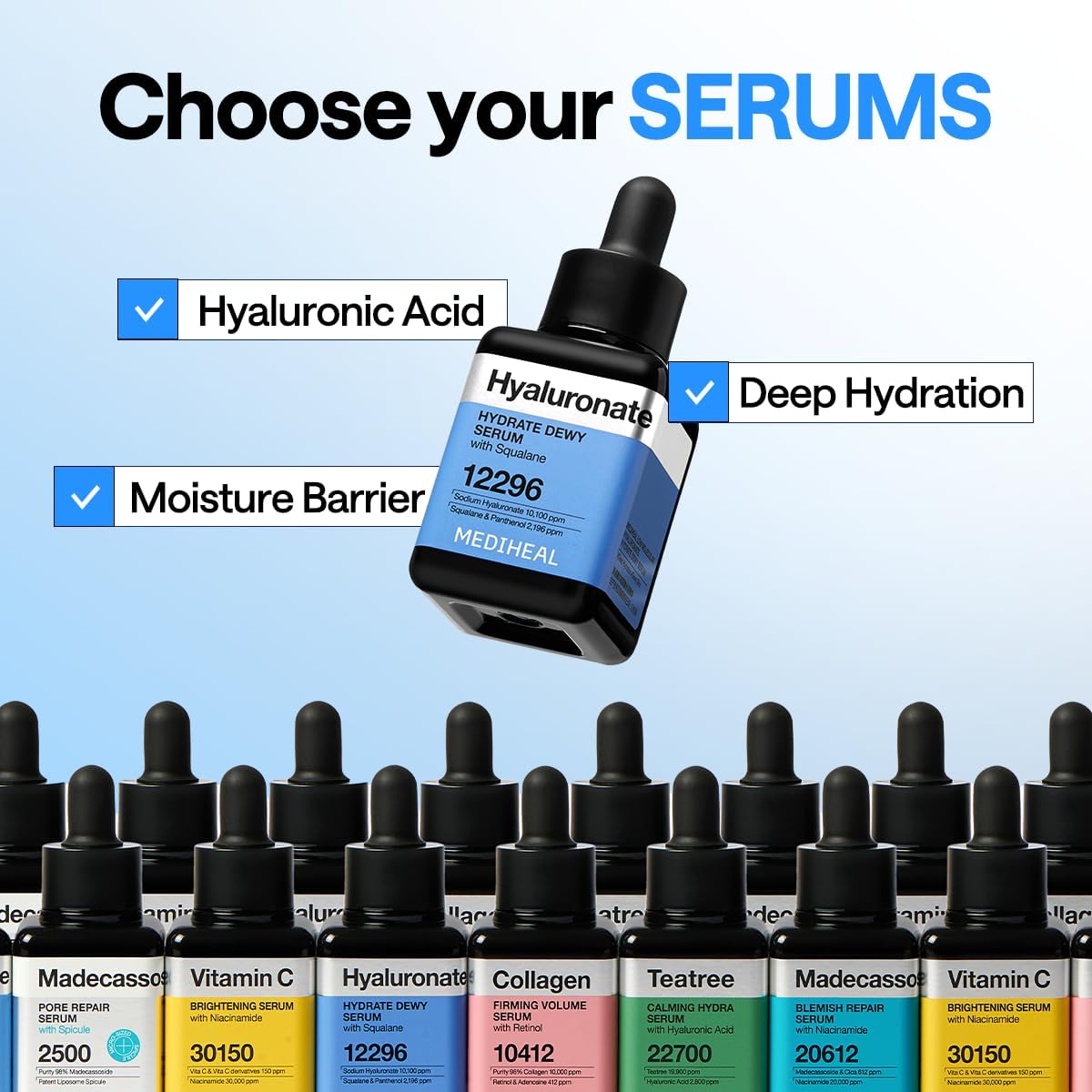 Mediheal Low Molecular Hyaluronate Hydrate Dewy Serum 40ml | Lakinza K - beauty Canada