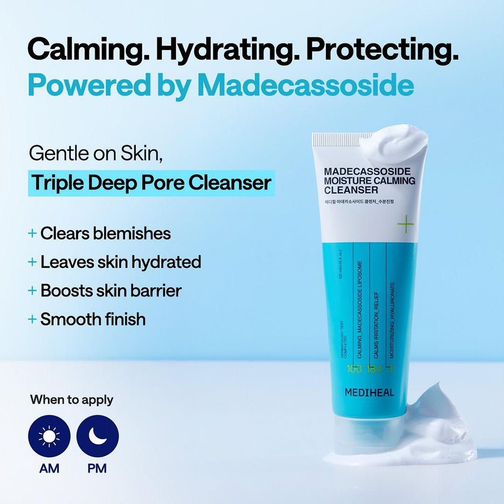 Mediheal Madecassoside Cleanser_Moisture Calming 120ml | Lakinza K - beauty Canada