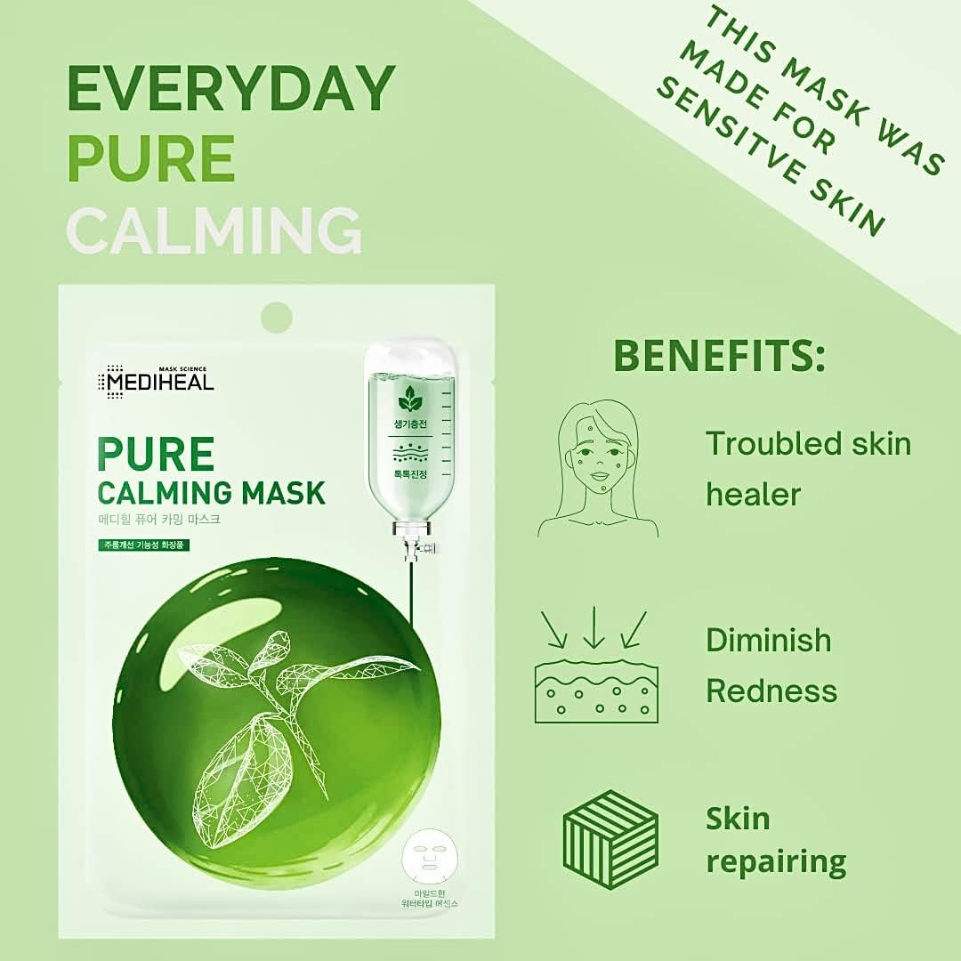 Mediheal Pure Calming Mask 20ml Lakinza K-beauty